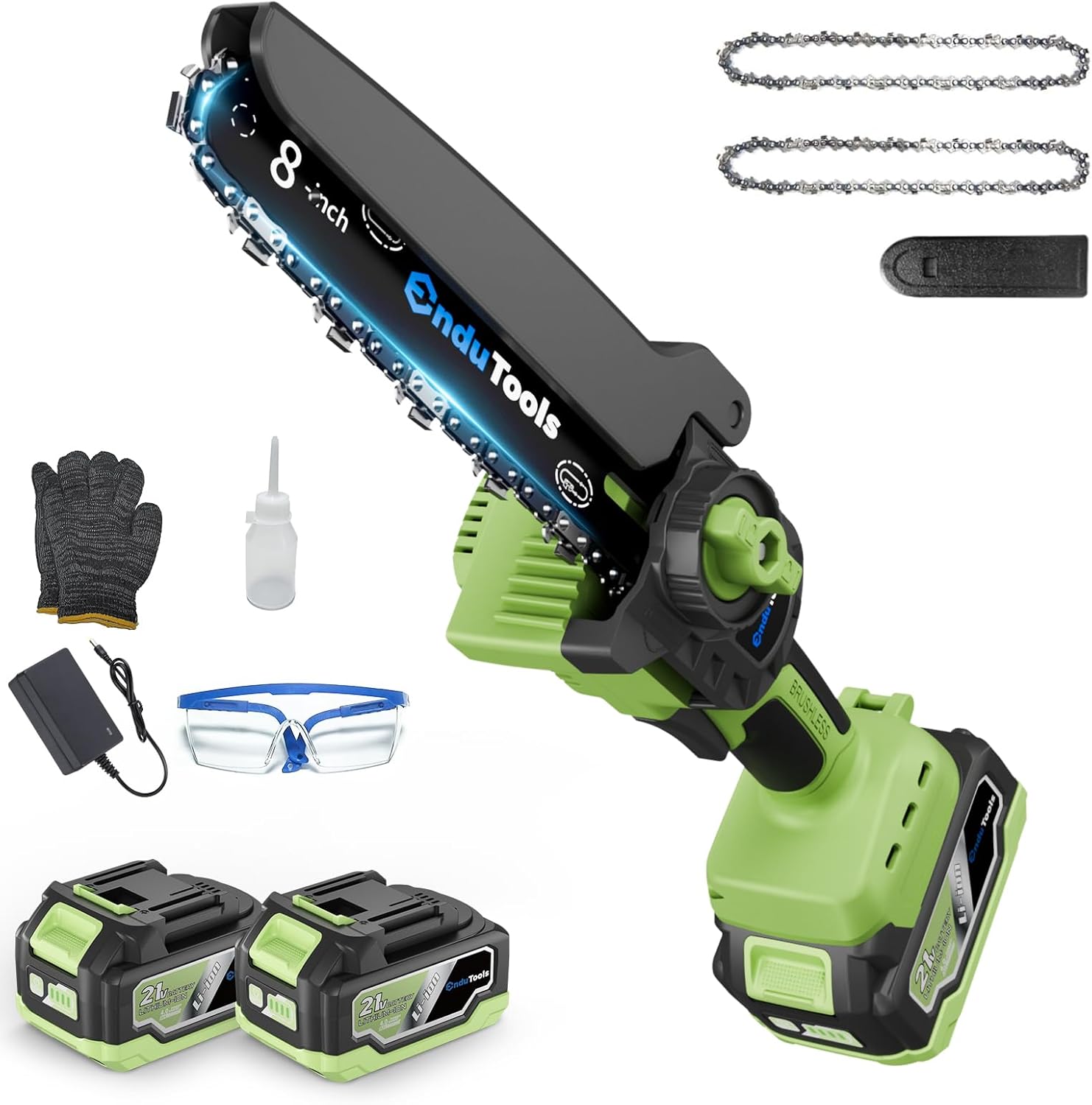 Mini Chainsaw 8-Inch for Efficient Tree Pruning and Trimming