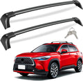 KINGGERI 260Lbs Lockable Roof Rack Cross Bars for Toyota Corolla Cross