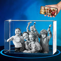 ArtPix 3D Crystal Photo Personalized Gift - Custom 3D Engraved Photo