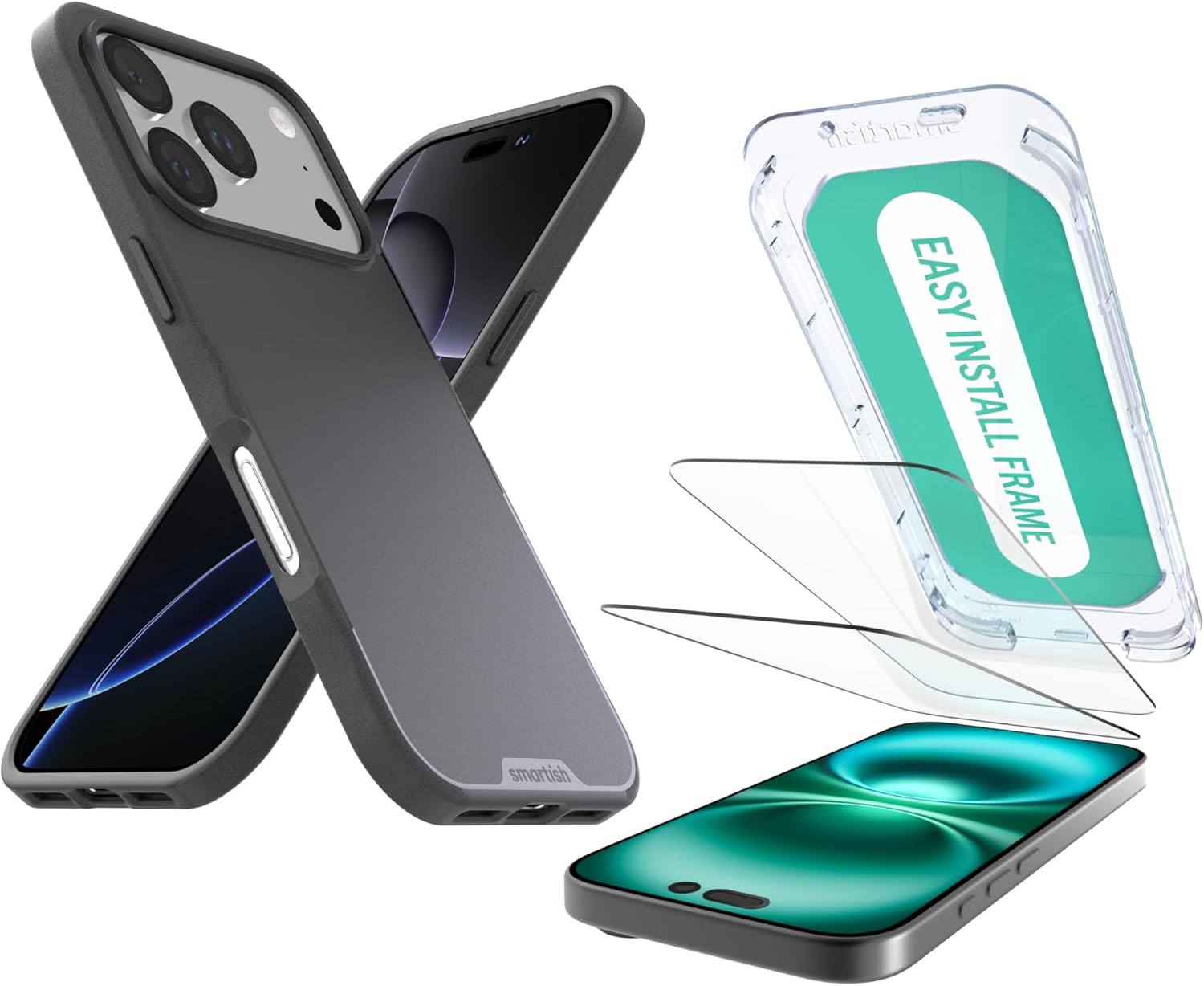 Smartish iPhone 17 Pro MagSafe Case - Gripmunk Slim Protection