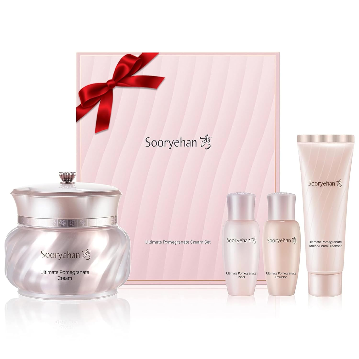Ultimate Pomegranate Cream Set for Skin Elasticity and Radiance