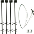 Tie Down 30 in. x 3/4 in. Double Head Anchoring Kit (4-Pack) - Class 2