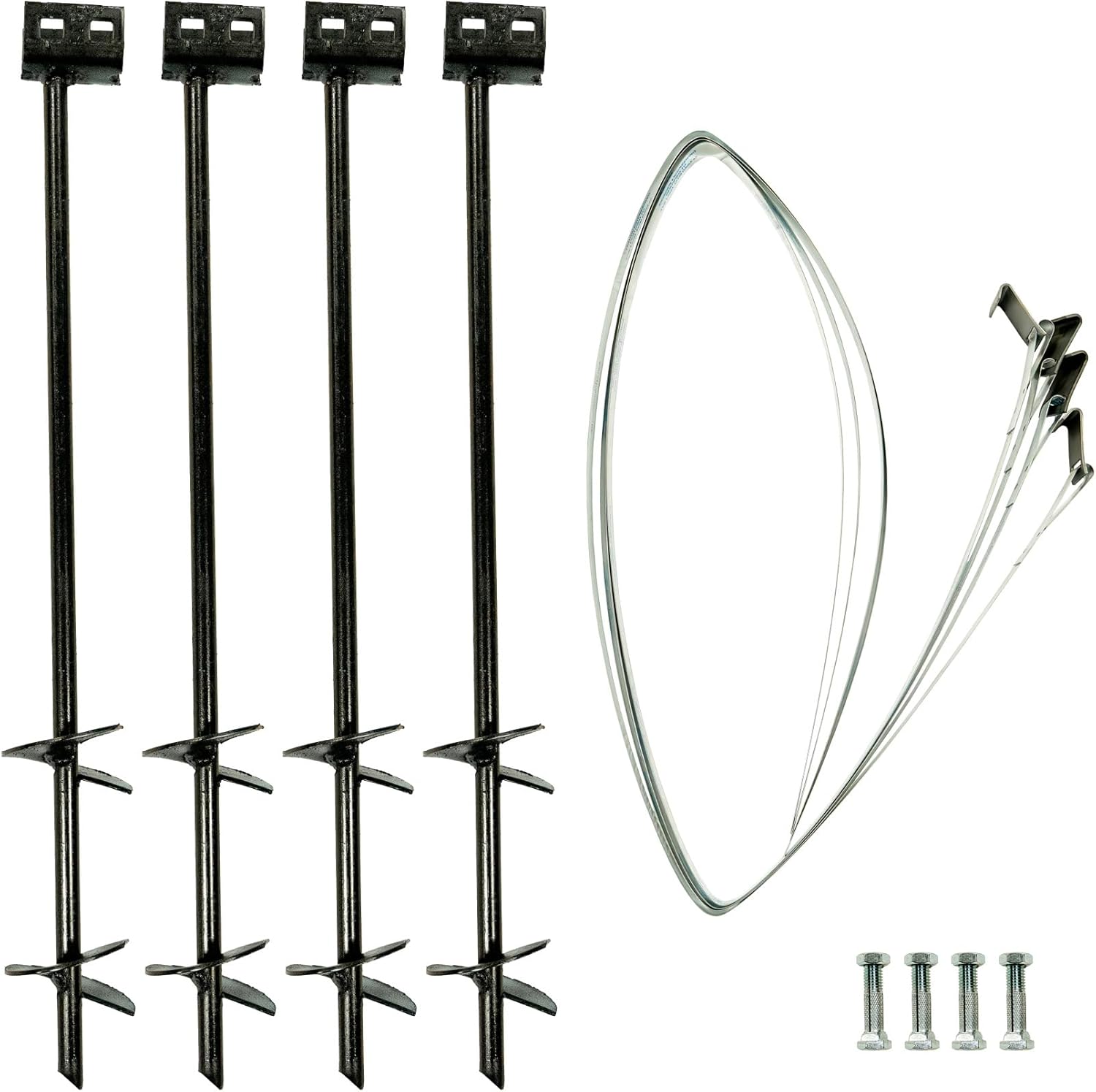 Tie Down 30 in. Double Head Anchoring Kit for Stability