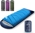 Sleeping Bags for Adults Cold Weather & Warm Backpacking - Versatile