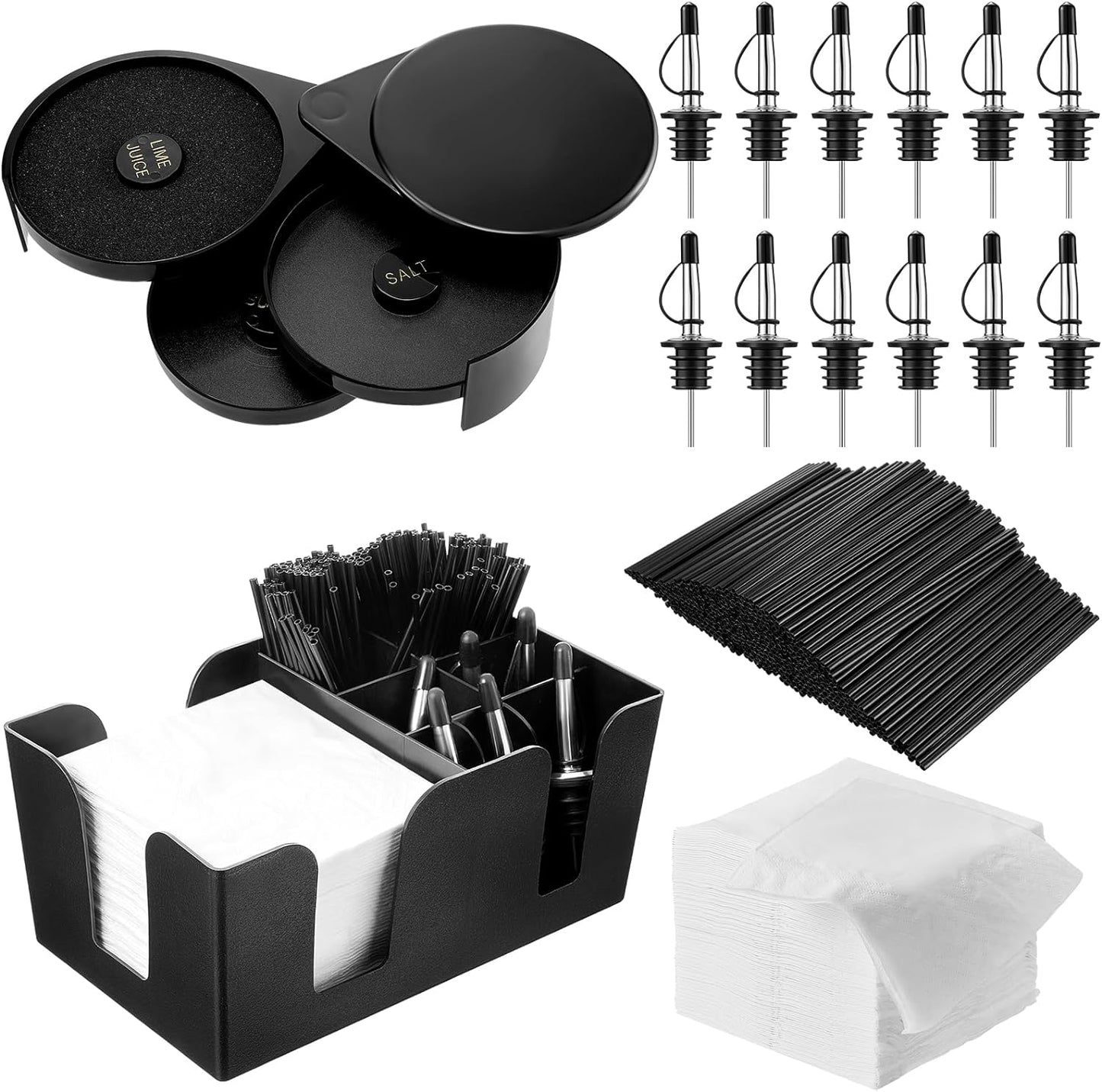 Ultimate Bartender Set: Glass Rimmer & Accessories