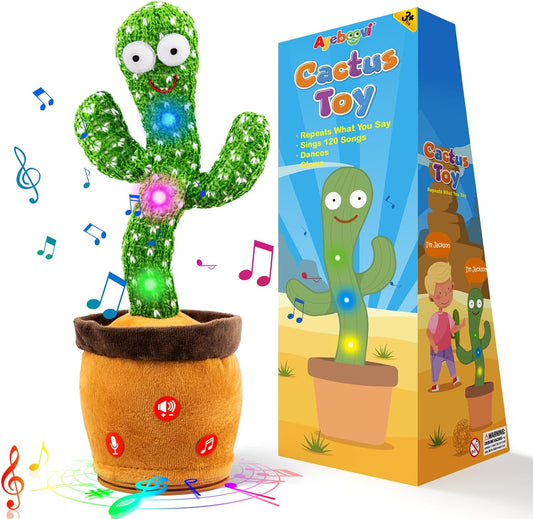 Talking Cactus Toy: Mimics Your Voice!