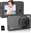 Digital Camera 56MP FHD 1080P with 16X Digital Zoom - Compact Travel