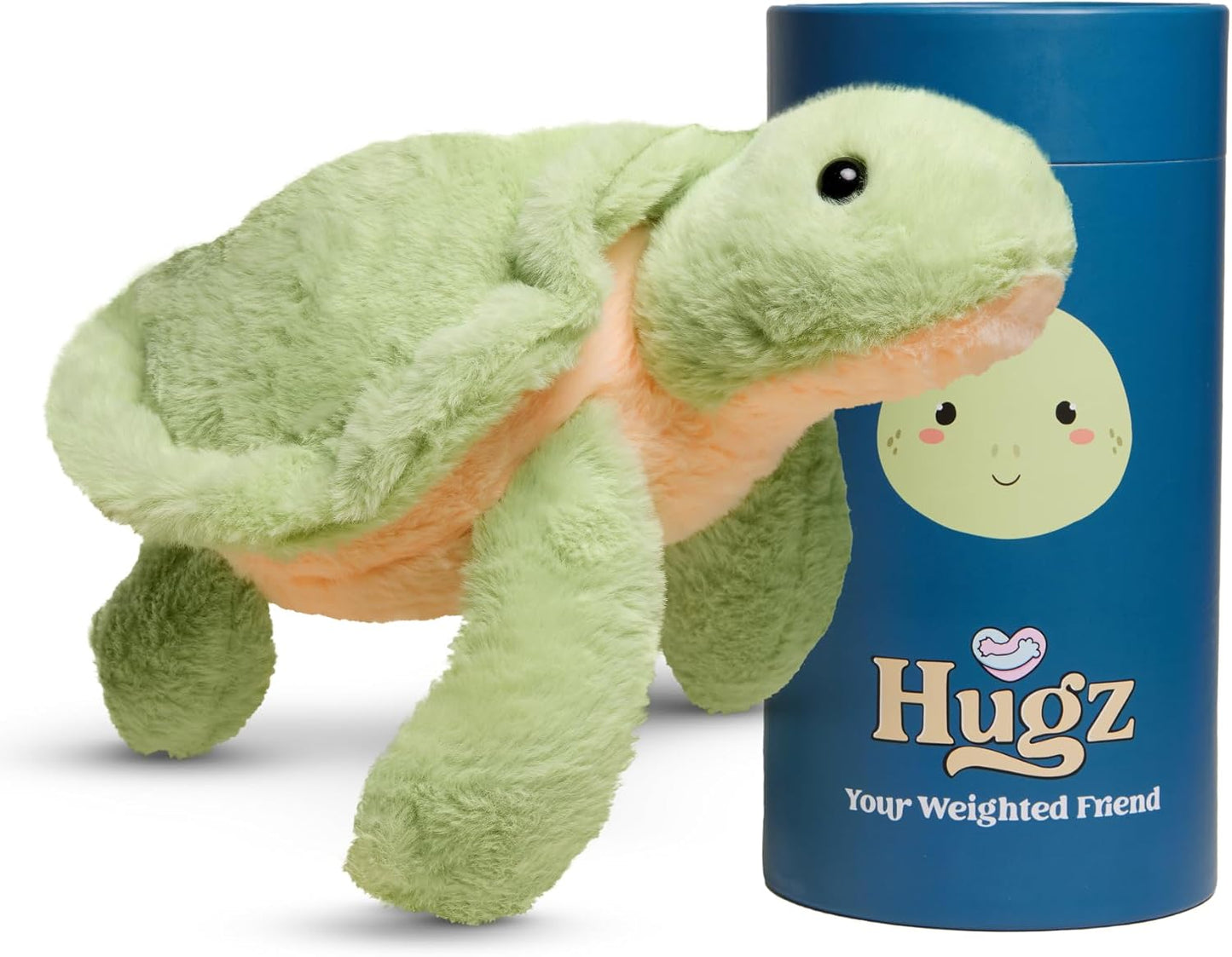 Hugz Official Shelly The Turtle Premium Weighted Plushie for All