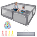 Sour Lemon Extra Large Baby Playpen 79x71 in - Safe Play Yard