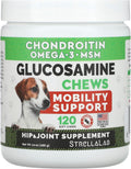 Glucosamine Treats for Dogs - Joint Mobility Chews for Hip Pain