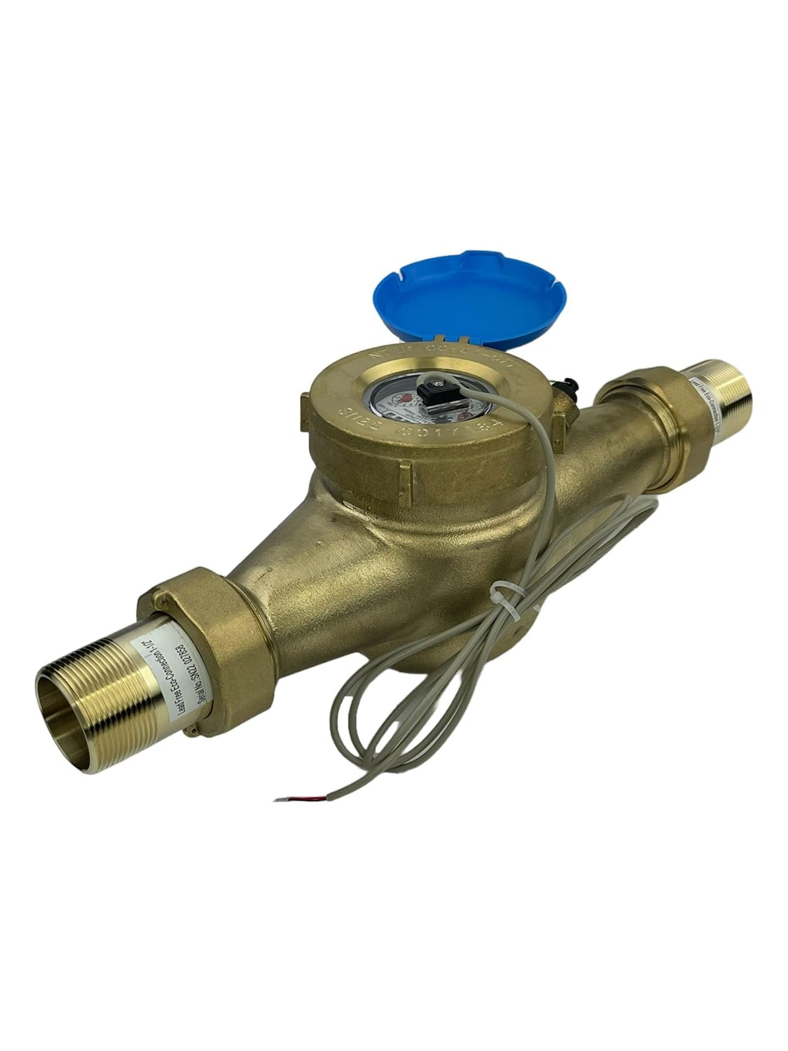 DAE MJ-200c 2in NTEP Water Meter with Pulse Output and Couplings