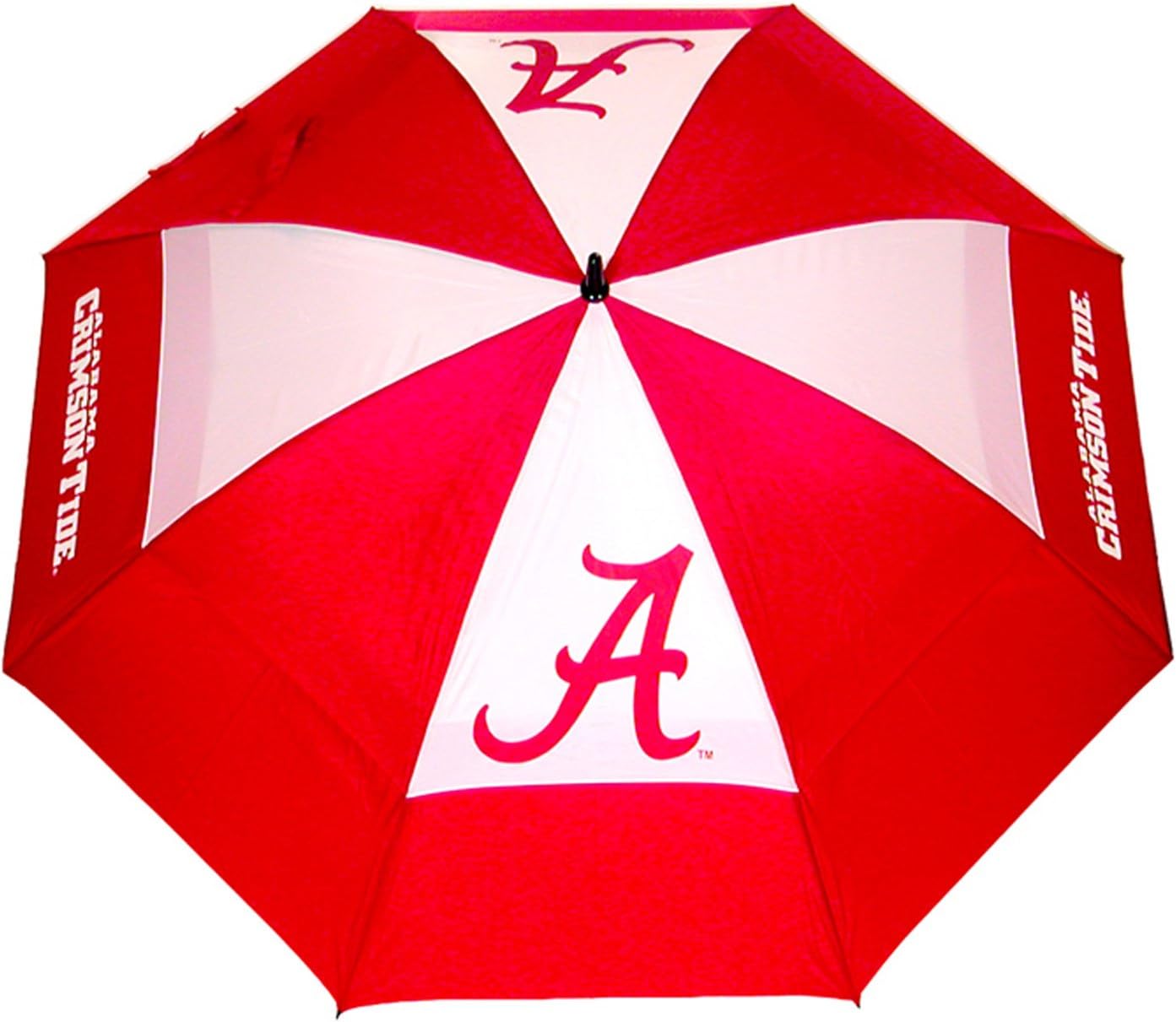 Team Golf 62 Inch Umbrella with Double Canopy Wind Protection