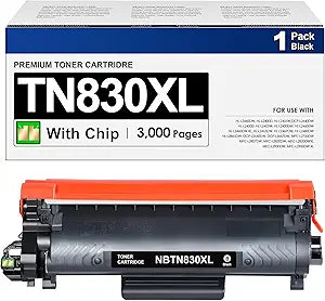 TN830XL Toner Cartridge Replacement for Brother Printers