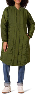 Oversized Quilted Women's Coat - Warm, Water-Resistant Outerwear