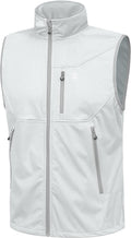Men's Lightweight Softshell Vest Perfect for Travel by Little Donkey