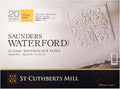 St. Cuthberts Mill Saunders Watercolor Paper Block - 12x9-inch White
