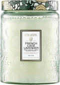 Voluspa French Cade Lavender Candle 18 oz - Calming 100 Hour Burn