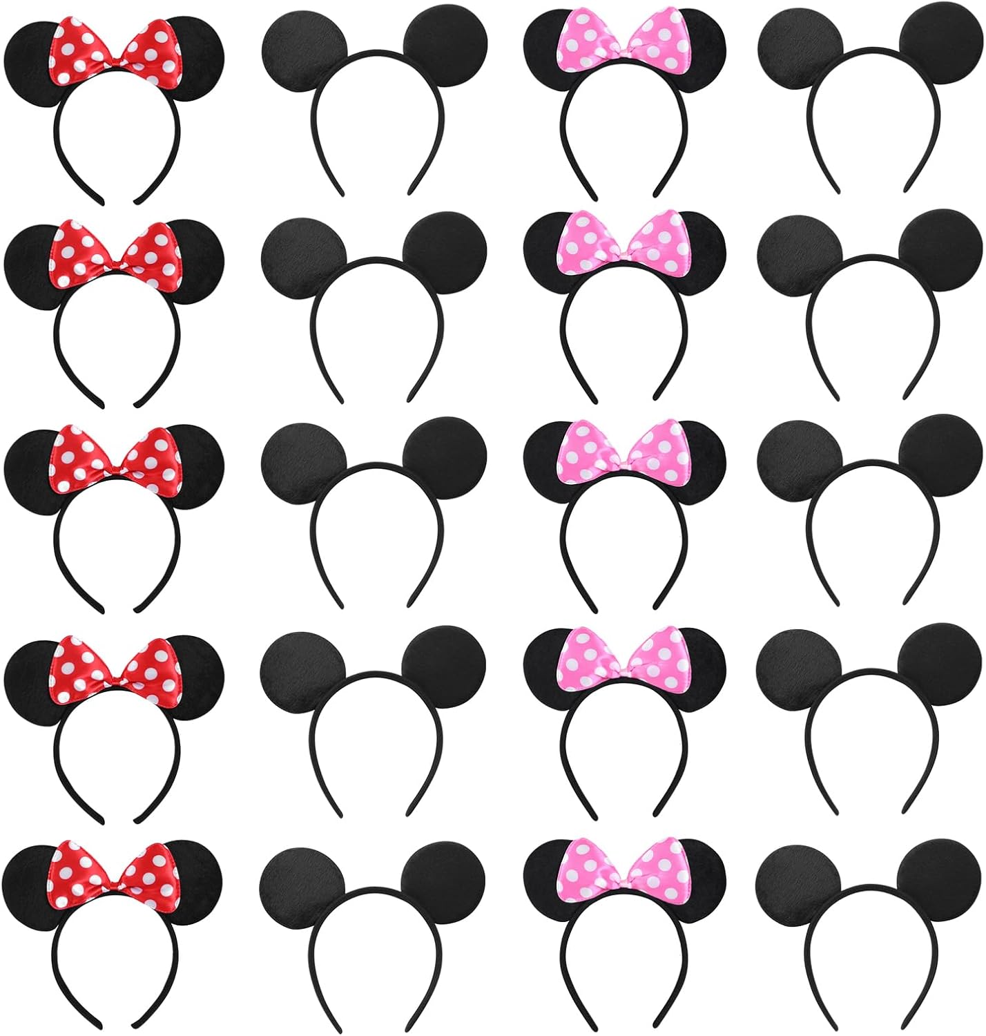 20 Mouse Ears Headbands for Magical Celebrations! 