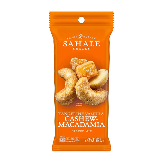 Sahale Snacks Tangerine Vanilla Cashew-Macadamia Mix Review