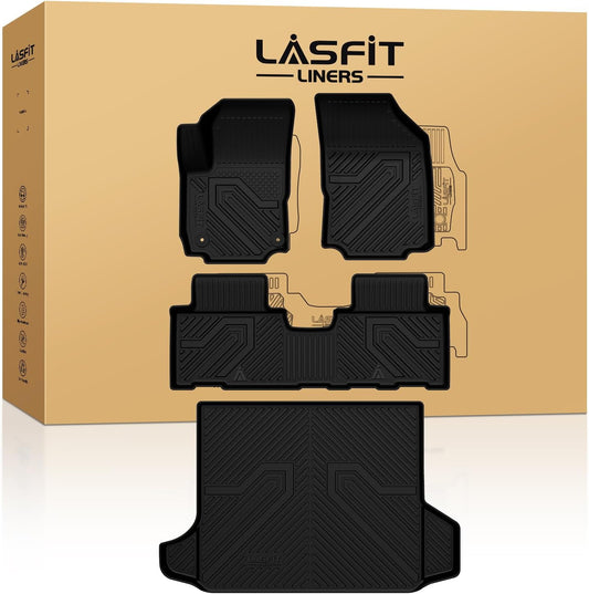 LASFIT Floor Mats & Cargo Liner for Chevy Equinox 2018-2024