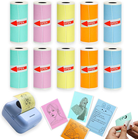 Vibrant Thermal Paper Rolls for Study & Photos