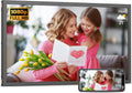 Large Digital Picture Frame 21.5in with WiFi and 32GB Storage