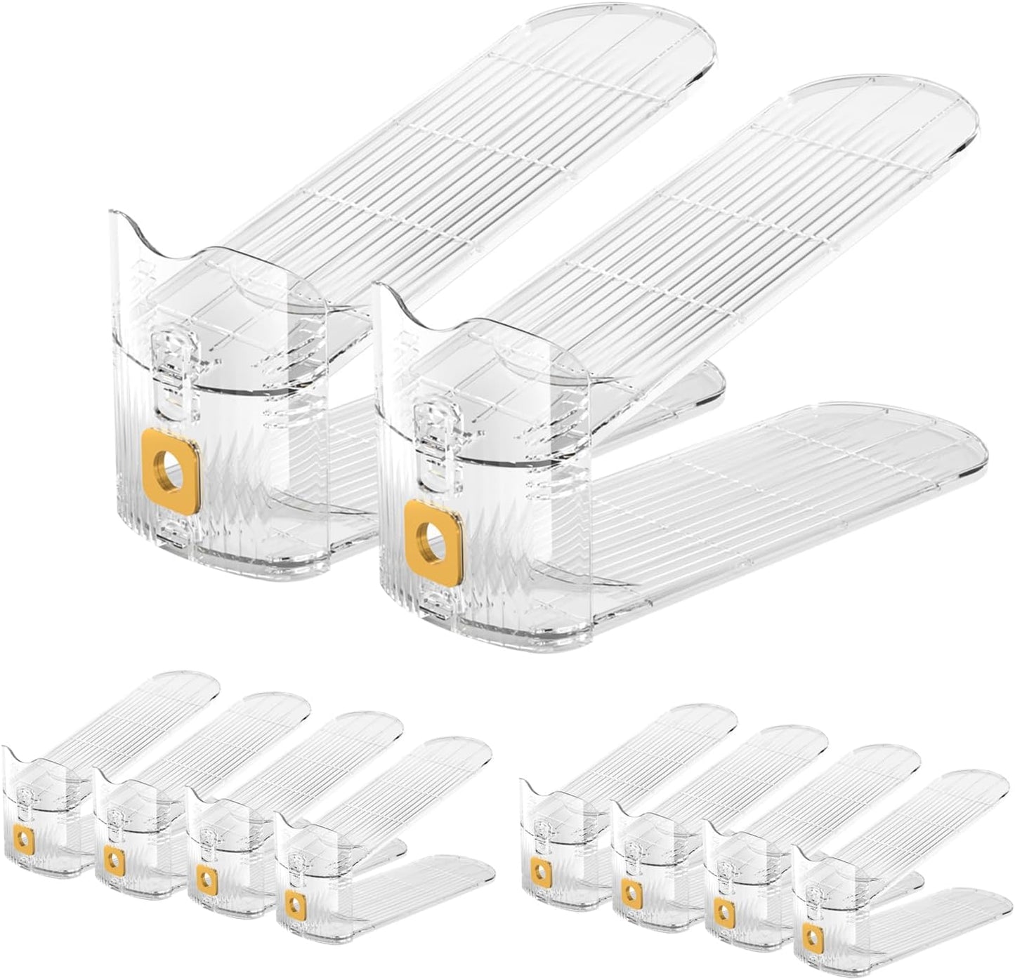 CiBiZi Clear Shoe Slots Organizers for Space Saving Storage