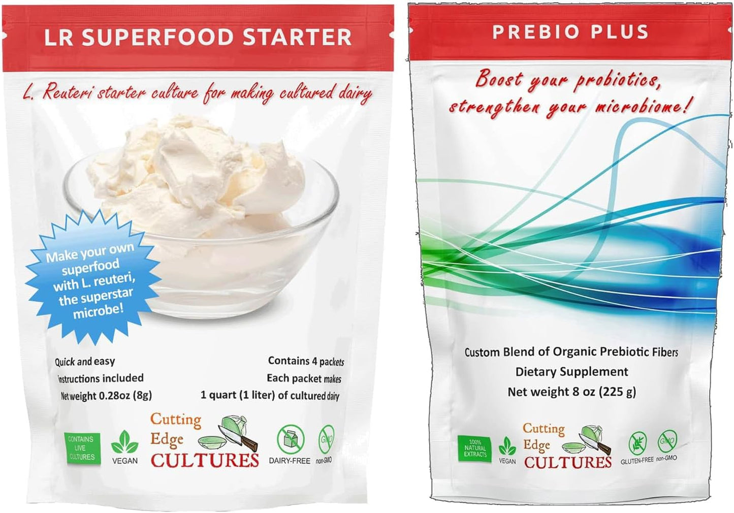 LR SuperFood Starter Culture + Prebio Plus ProBiotic Kit