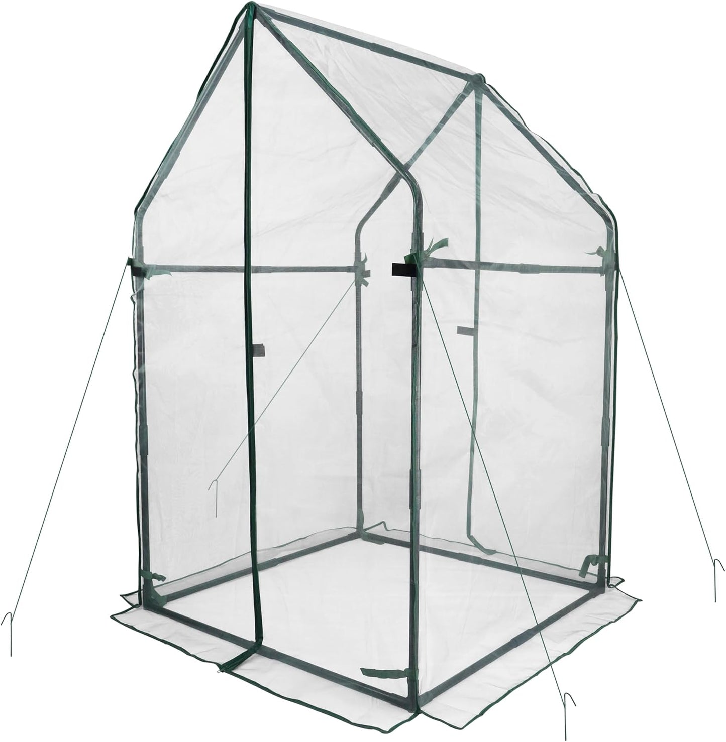 Gardzen Mini Greenhouse with Mesh Cover for Optimal Plant Growth