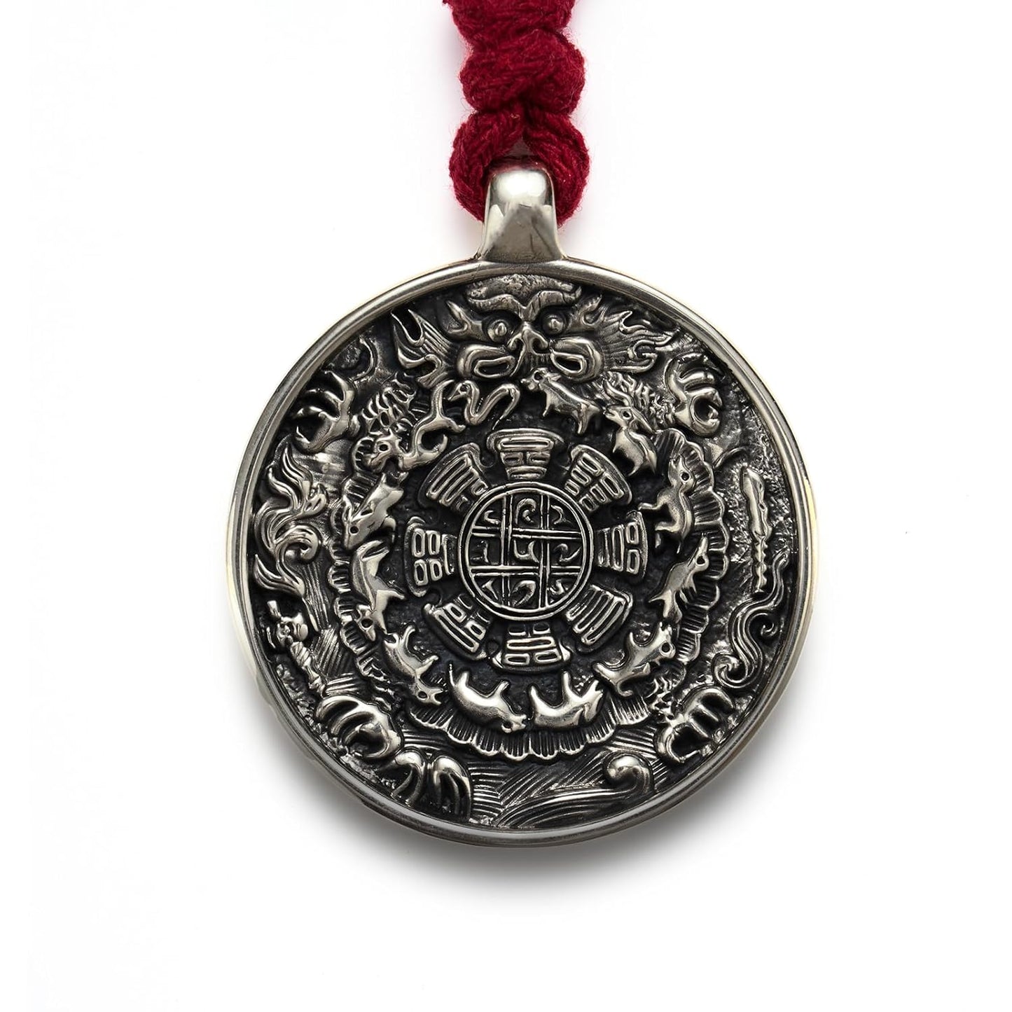 LUCKYDOLMA Tibetan Monk Handmade Thokcha Talisman Pendant Gift