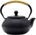 Japanese Tetsubin Cast Iron Teapot with Stainless Steel Infuser