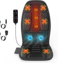 Massage Seat Cushion with Heat and Cooling - Full Back Vibration