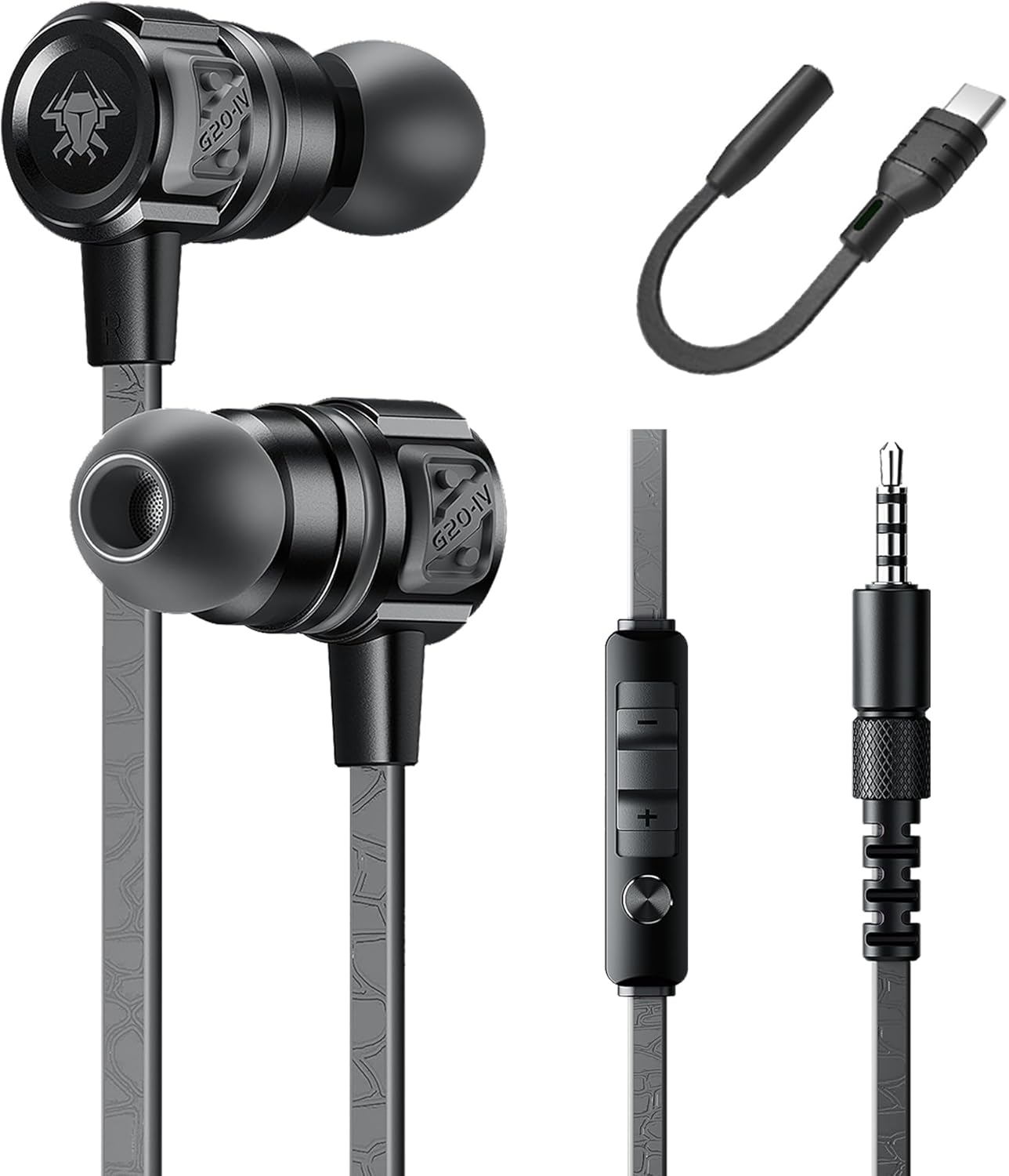 Aitalk Dual Plug Gaming Earbuds: Small Ears Solution
