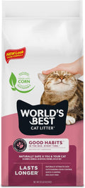 World's Best Cat Litter: Natural Plant-Based Attractant 32lb