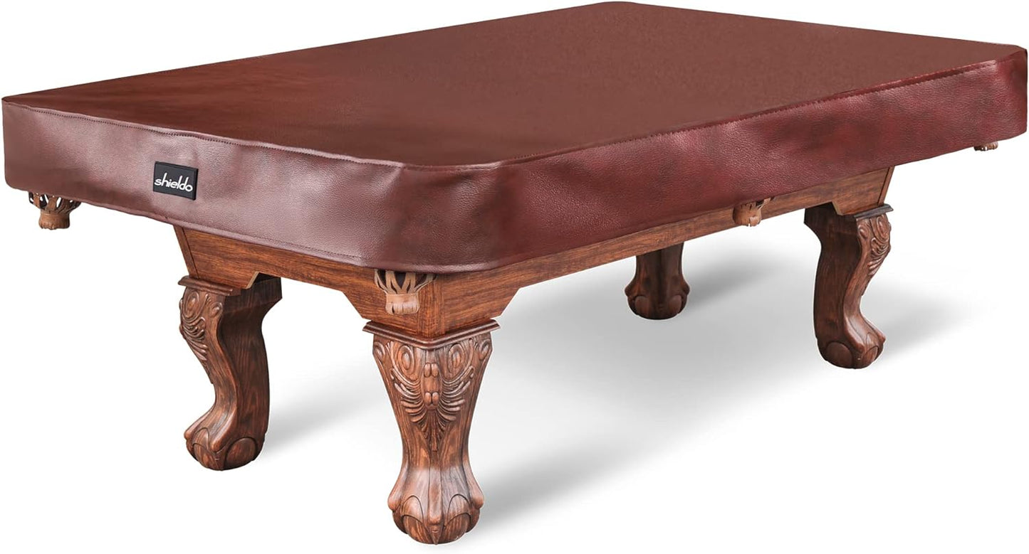 Heavy Duty Leatherette Pool Table Cover for 8 Foot Tables
