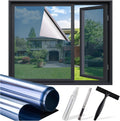 One Way Privacy Window Film - Reflective Sun Blocking Tint for Daytime