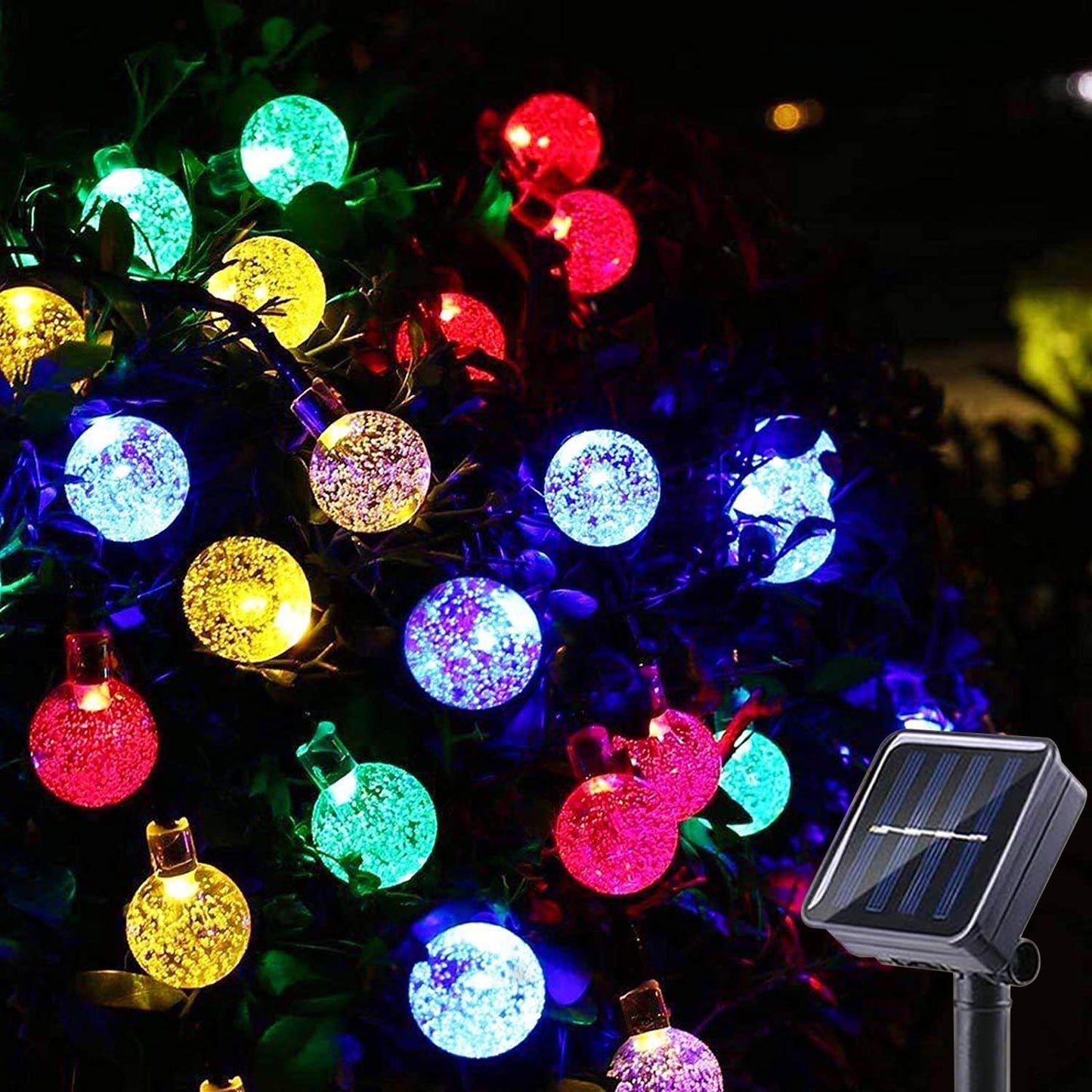 Solar String Lights Outdoor 200 LED Multi-Color 80FT for Decor