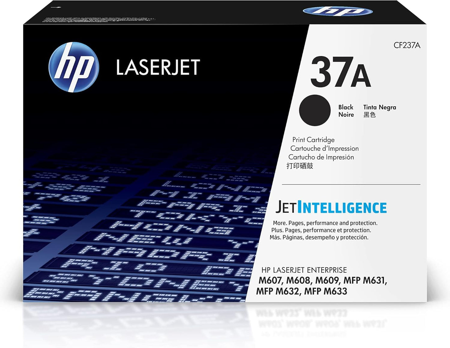 HP 37A Black Toner Cartridge for LaserJet M607 M608 M609 Series