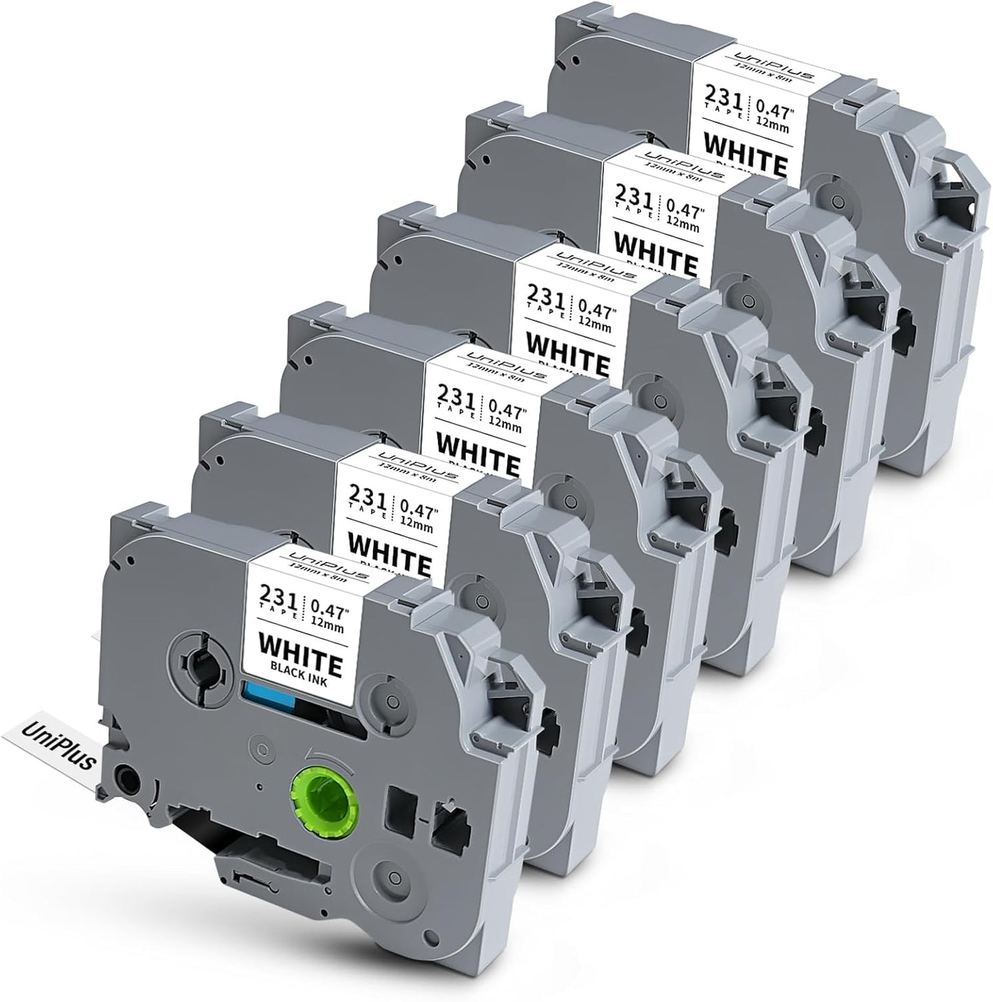 Improve Organization with UniPlus 6-Pack TZe Label Tape Set