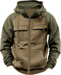 Hoodies for Men Quarter Zip Pullover Vintage Sweatshirt - Durable