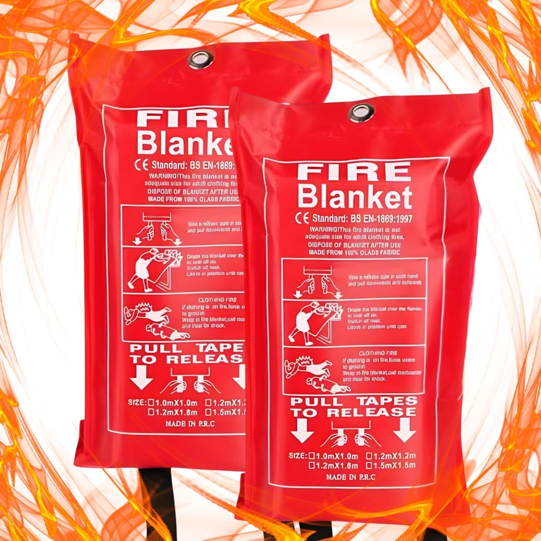 Compact Fire Blanket - Durable Safety Shield
