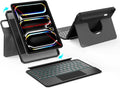 360 Rotatable Detachable Magnetic Keyboard Case for 11-in iPad Pro M4