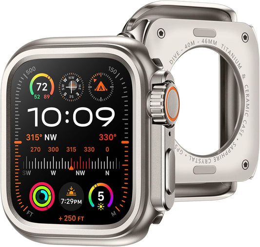 Stainless Steel Apple Watch 45mm Case: Seamless Transition to Ultra 2/1