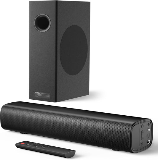 Saiyin Soundbar with Subwoofers for Immersive Home Theater