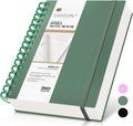 Spiral Notebook Journal A5 360 Pages Green - Thick 100GSM Paper