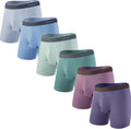 Separatec Mens Underwear Rayon From Bamboo Boxer Briefs 3 or 6 Pack