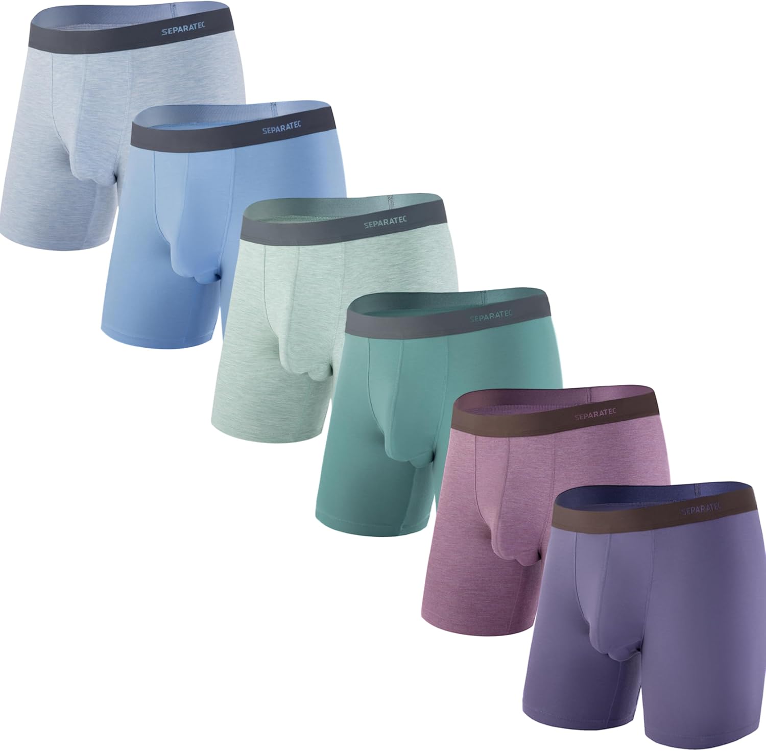 Separatec Mens Underwear with Pouch for Ultimate Comfort