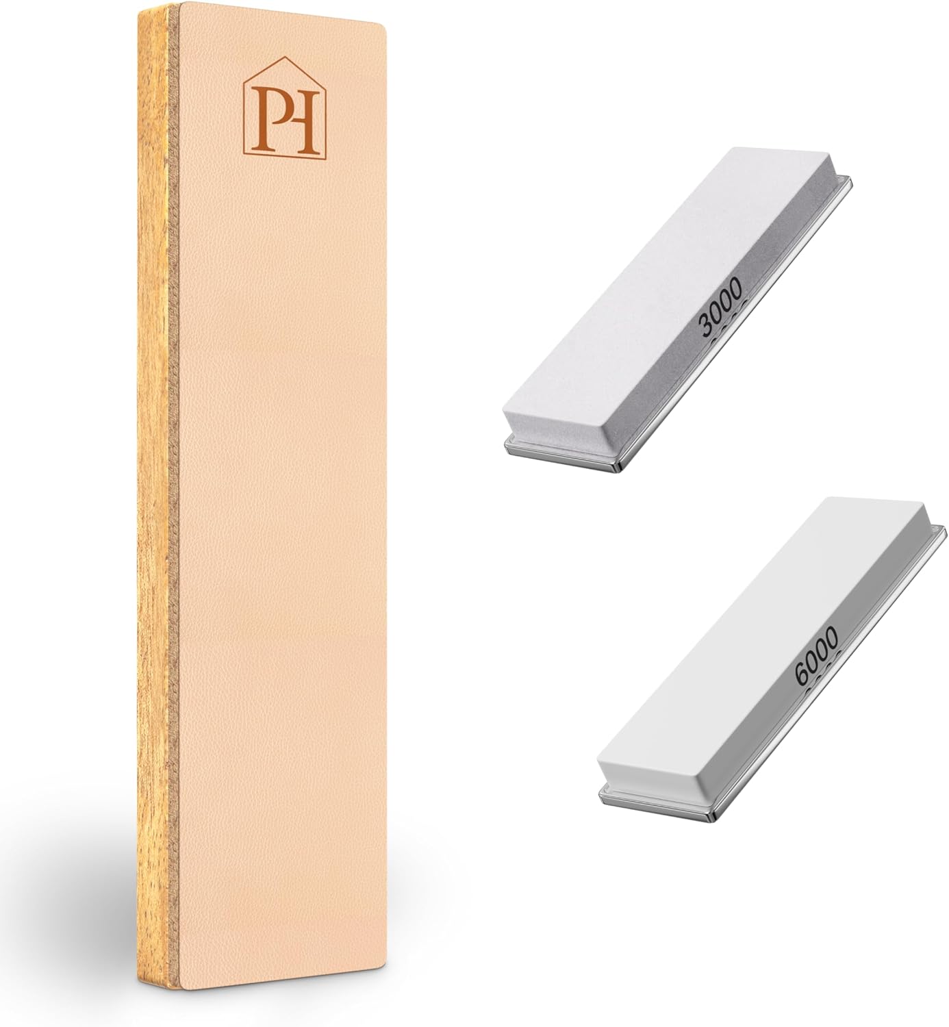 3000 & 6000 Grit Whetstone Plates Set for Ultimate Sharpness