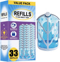 BAIMNOCM 33 Pack Refills Cartridge Compatible with Zevo M364 - Value