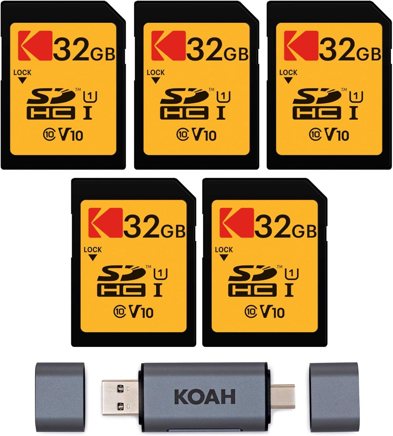 KODAK 32GB Class 10 UHS-I U1 SDHC Memory Card Bundle Review